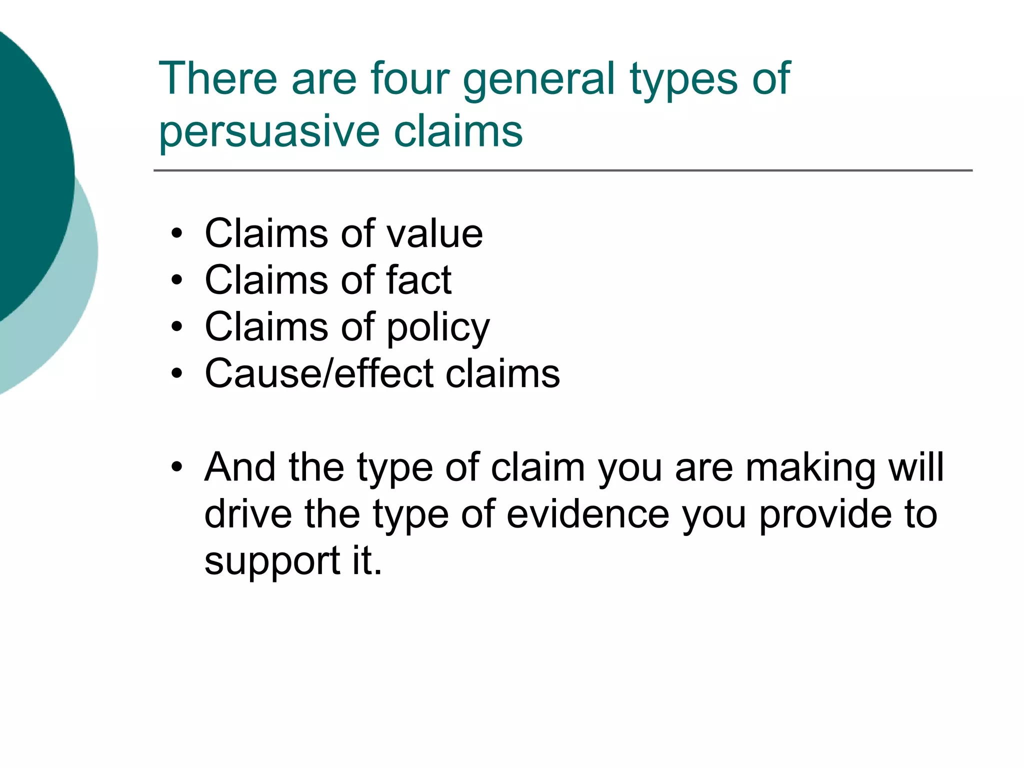 10 Ways To Craft Persuasive Claims