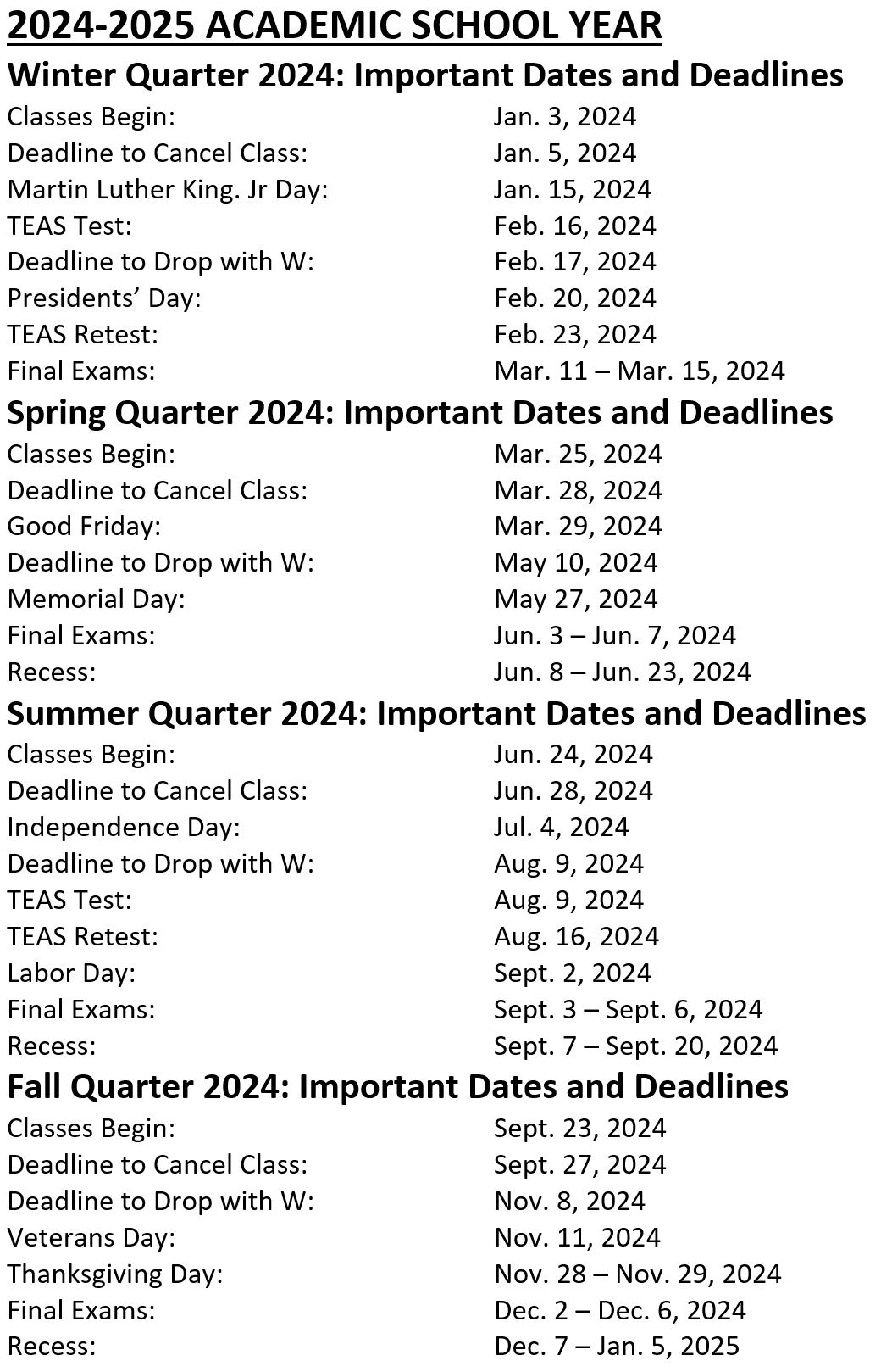 15+ Key Dates: University Of Michigan's Academic Calendar At A Glance