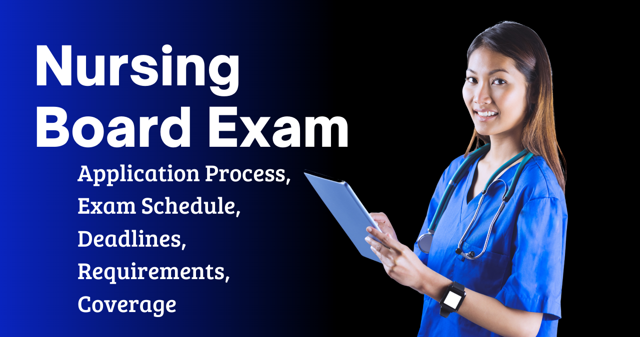 2024 2025 Nursing Board Exam How To Apply Step By Step Procedure