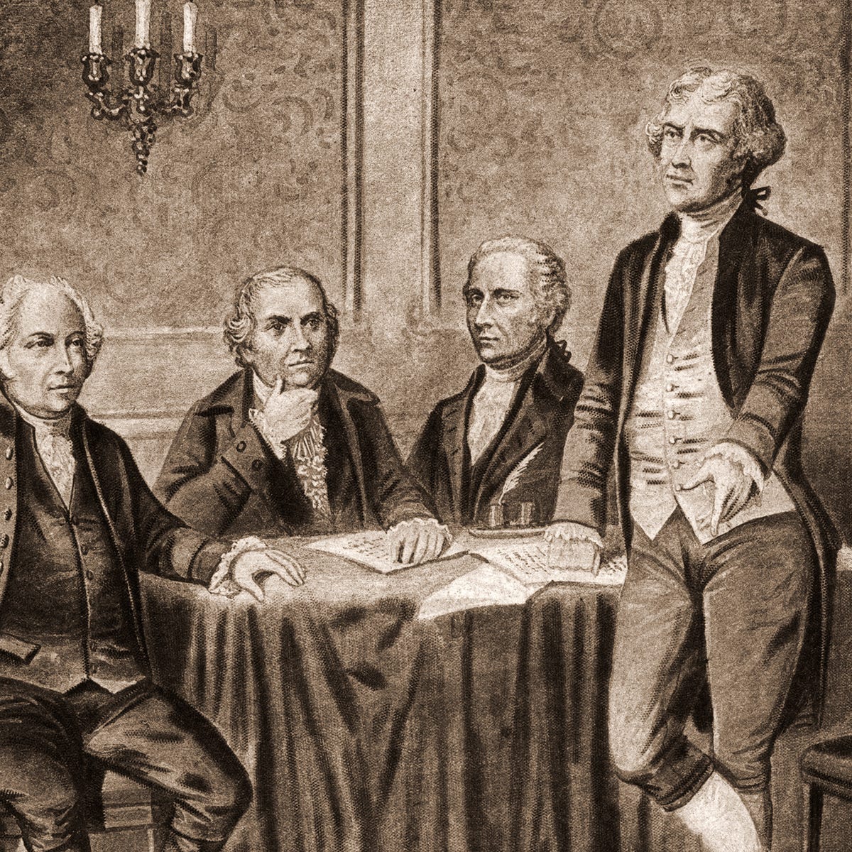 A Founding Father's Demise: The Story Behind The Peaceful End