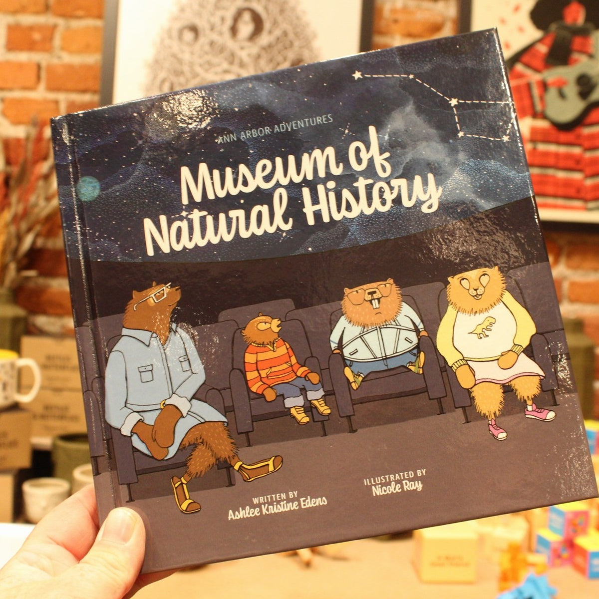 Ann Arbor Adventures Museum Of Natural History Hardcover Picture Book