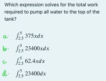 Answered Which Expression Solves For The Total Bartleby