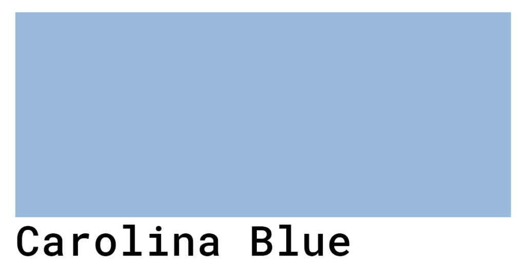 Carolina Blue Color