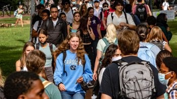 Carolina Receives Highest Ever Number Of First Year Applications Unc