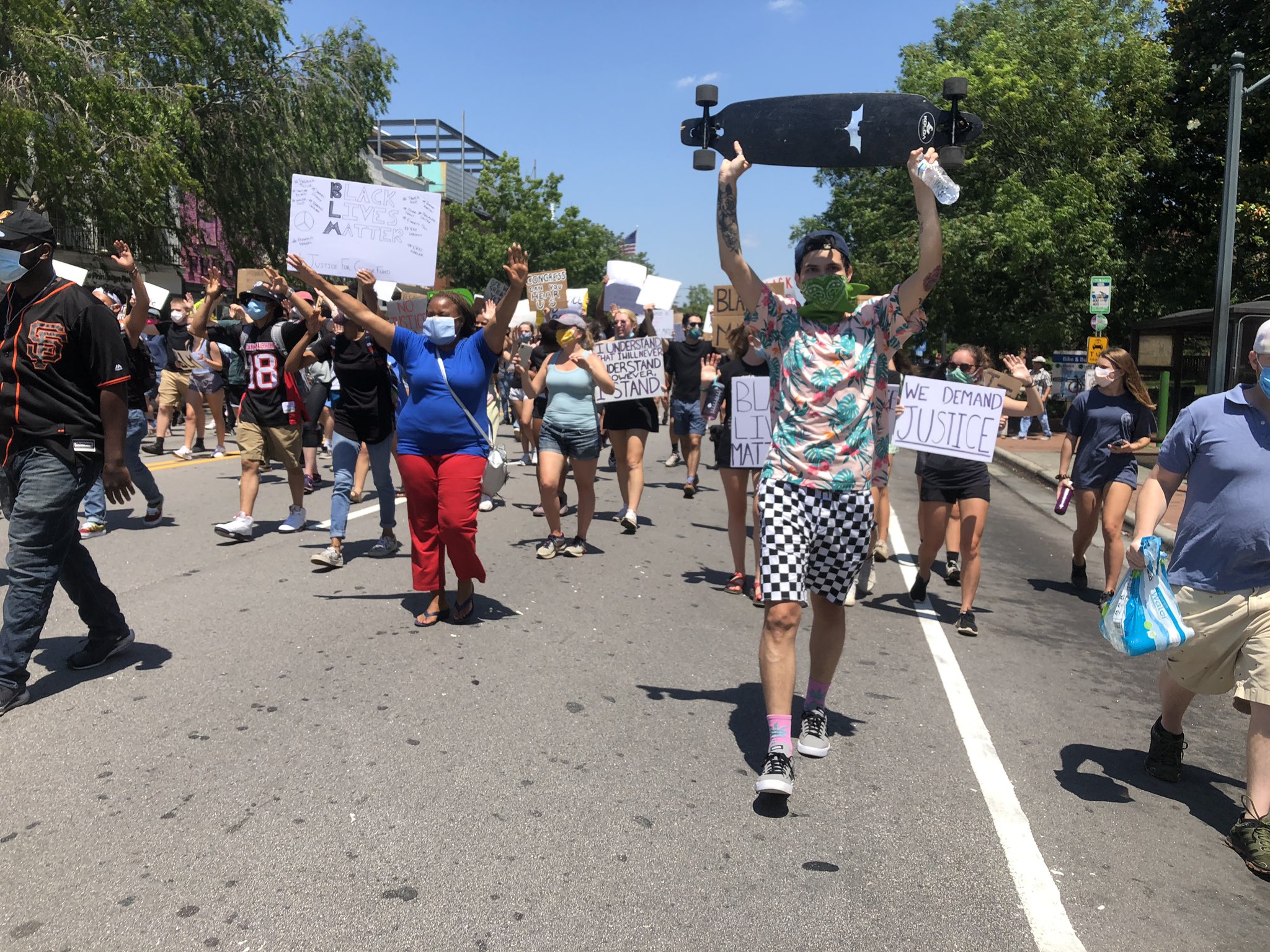 Chapel Hill Finally Protests To A Mixed Reception