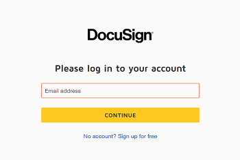 Docusign Log In