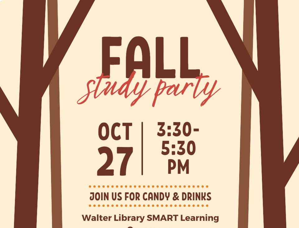 Fall Study Party At Walter Library Umn Libraries News Events