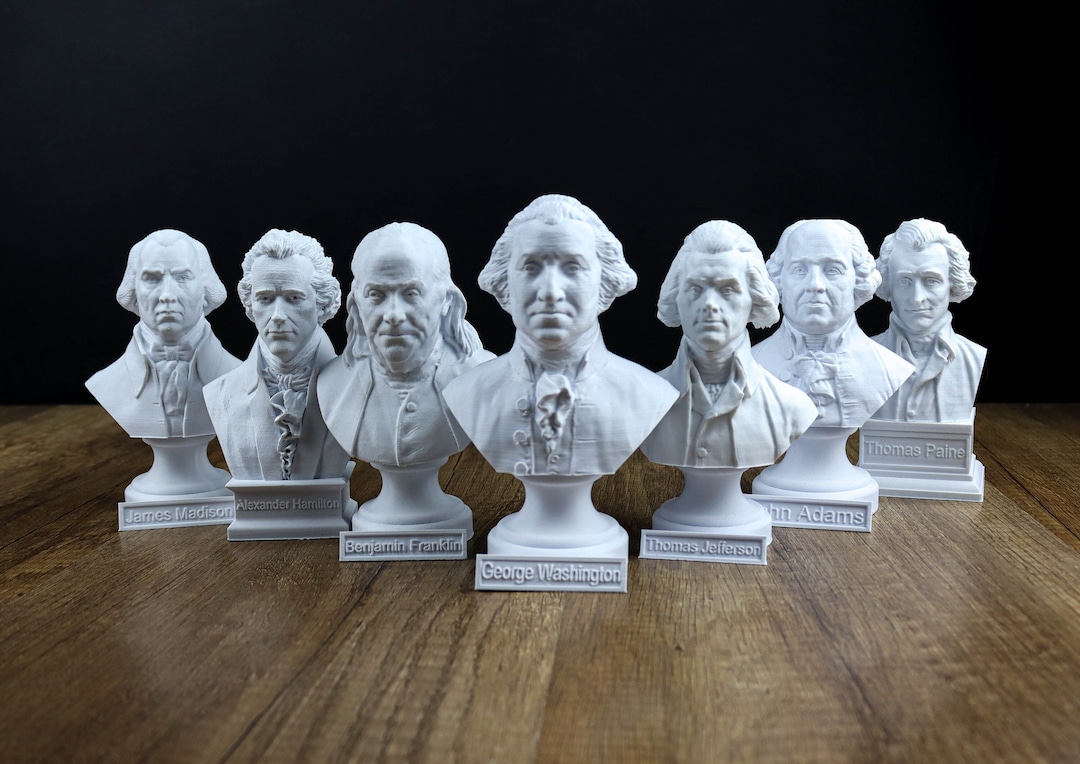 Founding Fathers Busts Value Pack Collection George Washington