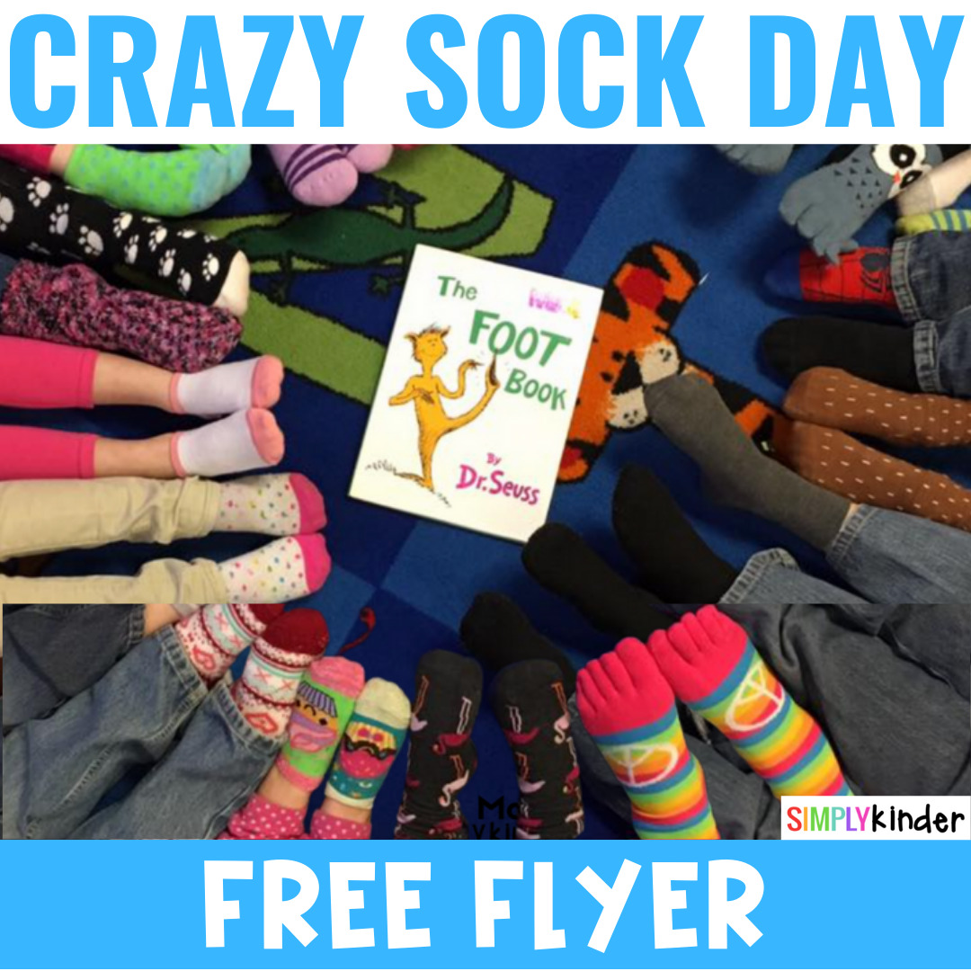 Free Crazy Sock Day Flyer Templates