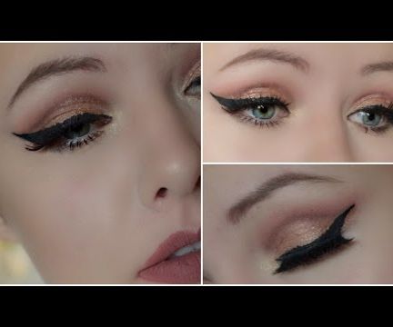 Green Cut Crease W Glitter Chit Chat Makeup Tutorial Youtube