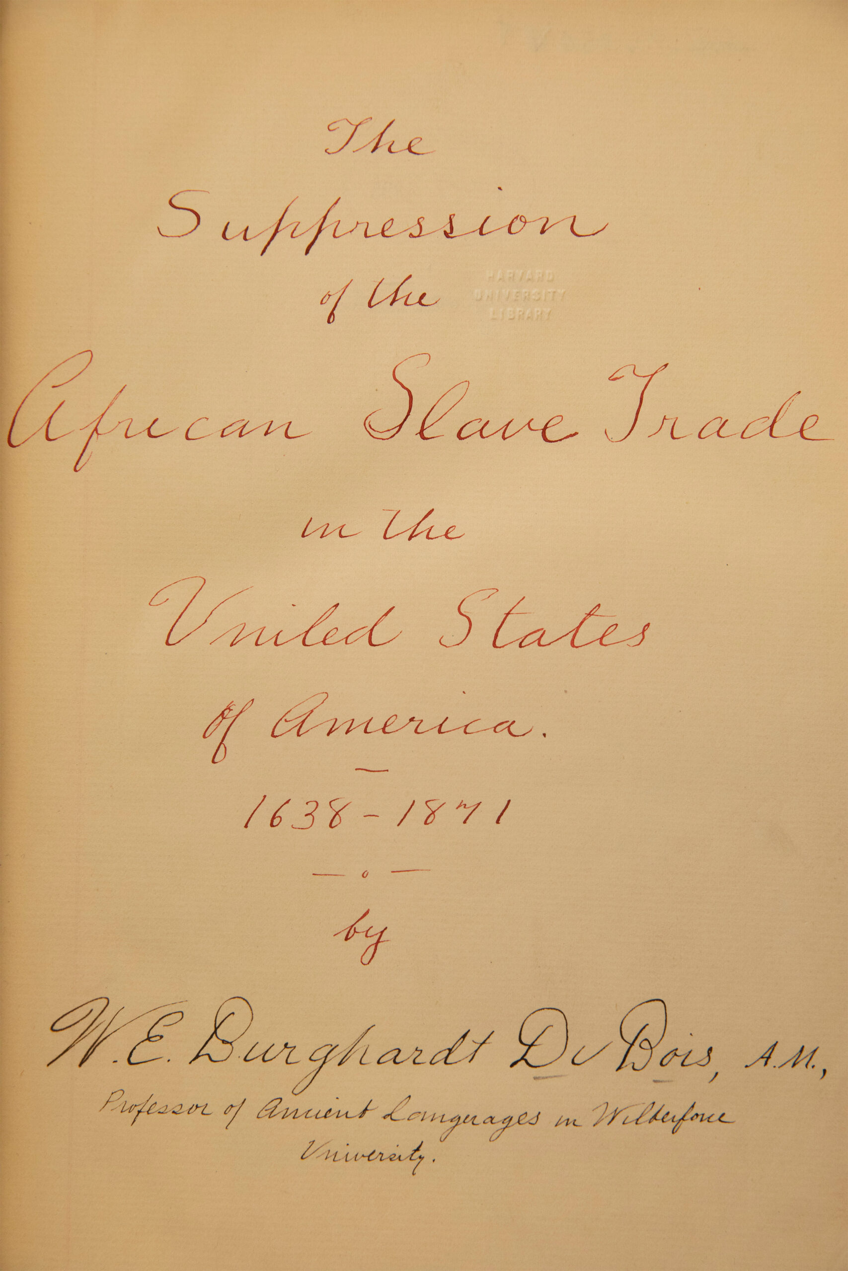 Harvard Sociology Conference To Give W E B Du Bois His Due Harvard