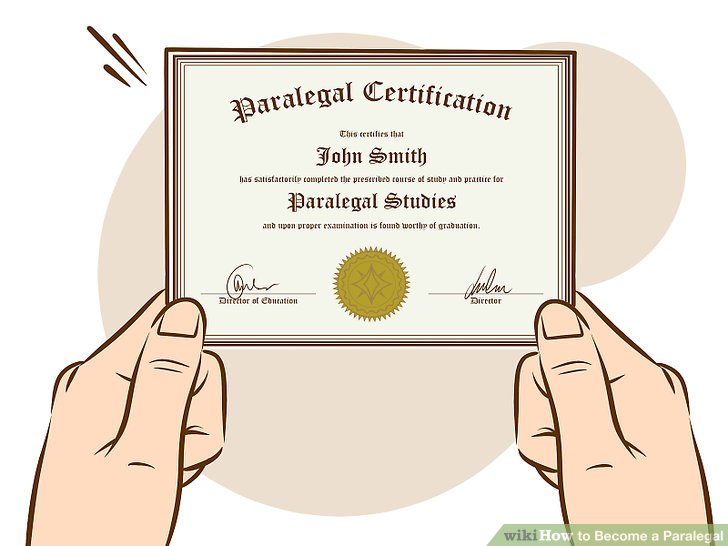 How To Become A Paralegal With Pictures Wikihow