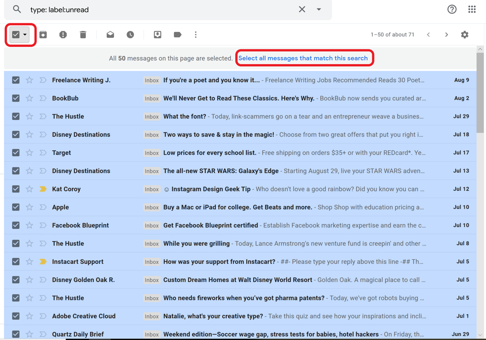 How To Delete All The Emails In Your Gmail Inbox At Once Hellotech How