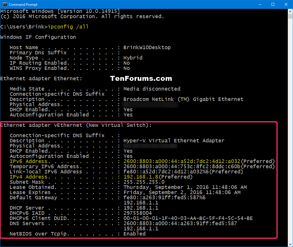 How To Find The Ip Address Of Your Windows 10 Pc