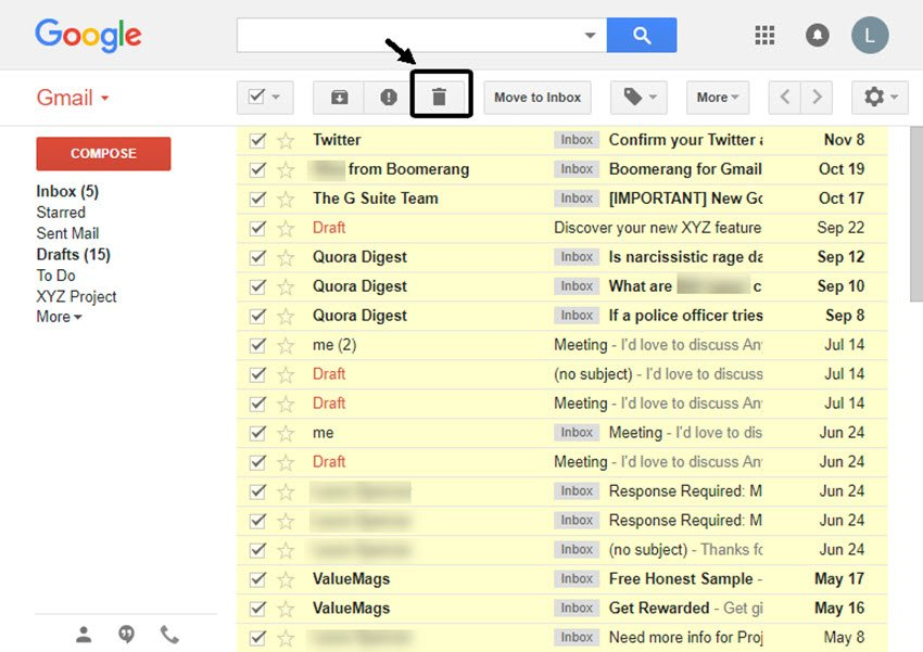 How To Permanently Mass Delete All Emails In Gmail Quickly