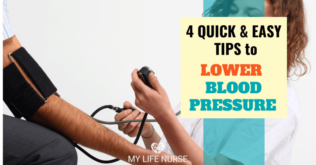 Infographic Tips To Lower Your Blood Pressure