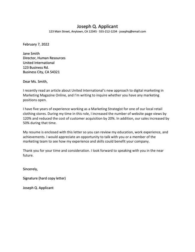 Letter Of Interest For Job Collection Letter Template Collection