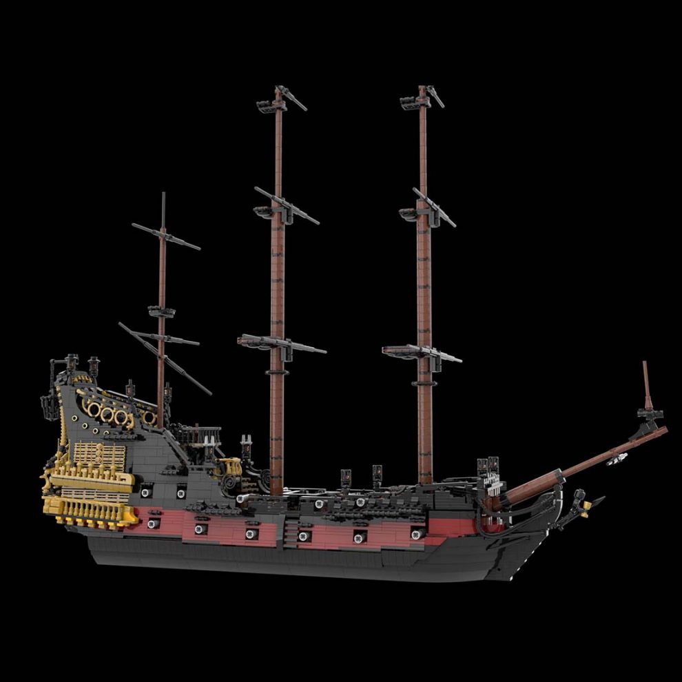 Moc 124924 Queen Anne S Revenge Ship Letbricks