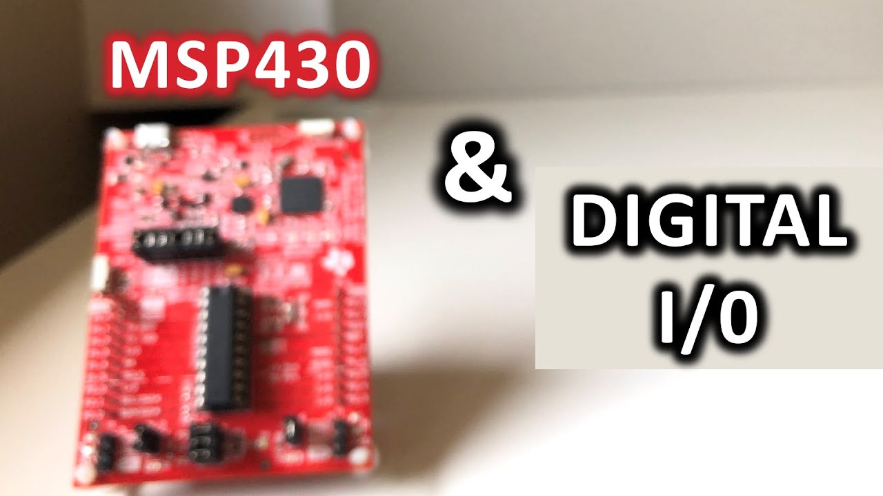 Msp430 Assembly Tutorial Youtube