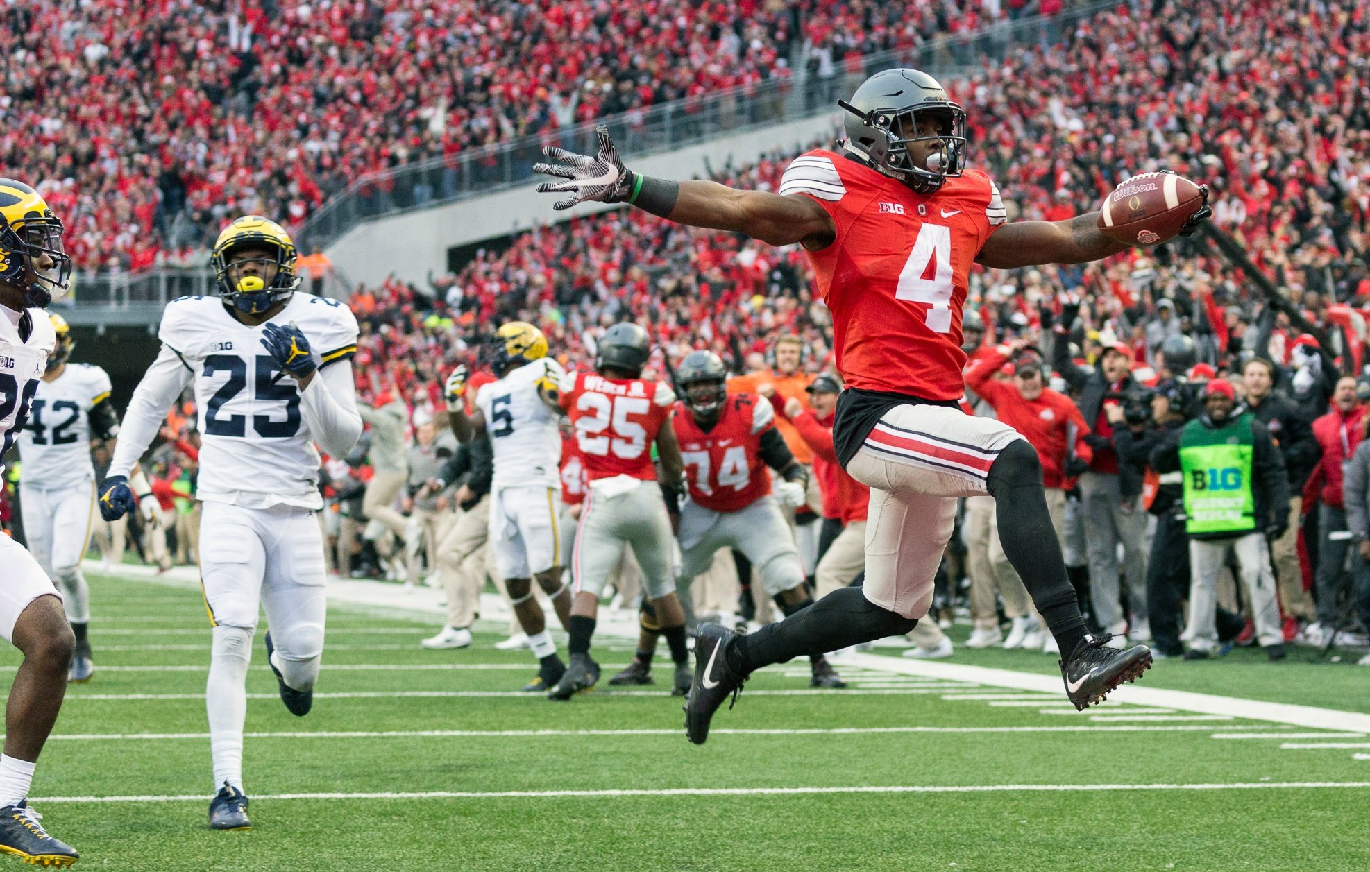 No 10 Ohio State Opens As Underdog In Rivalry Game Against No 4 Michigan