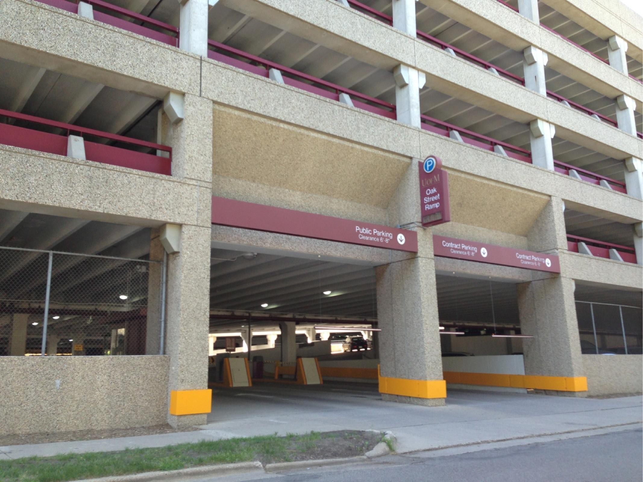 Oak Street Ramp Parking In Minneapolis Parkme