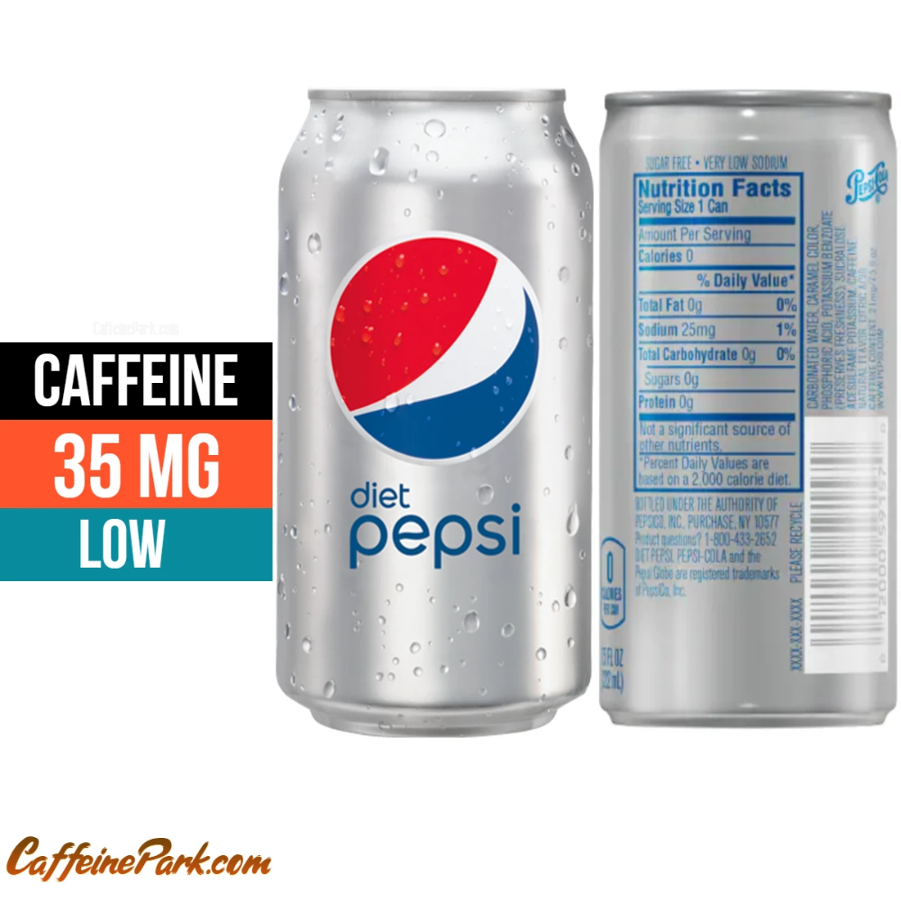 Pepsi Caffeine Content How Much Caffeine Is In