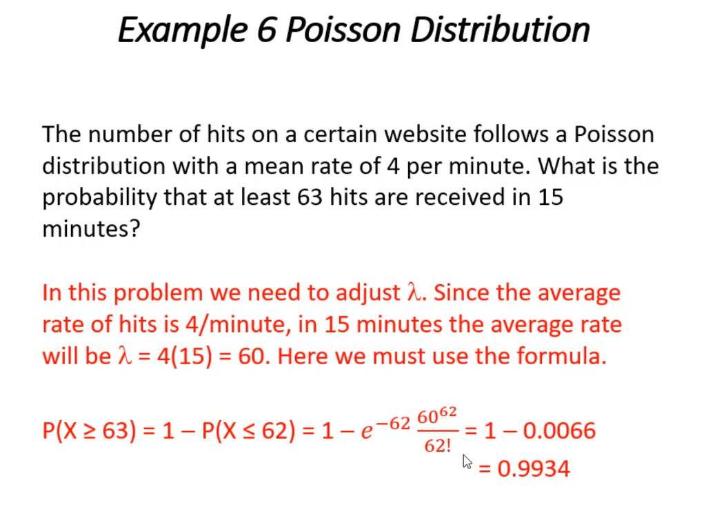 Poisson Probability Distribution Formula And Real Life Examples