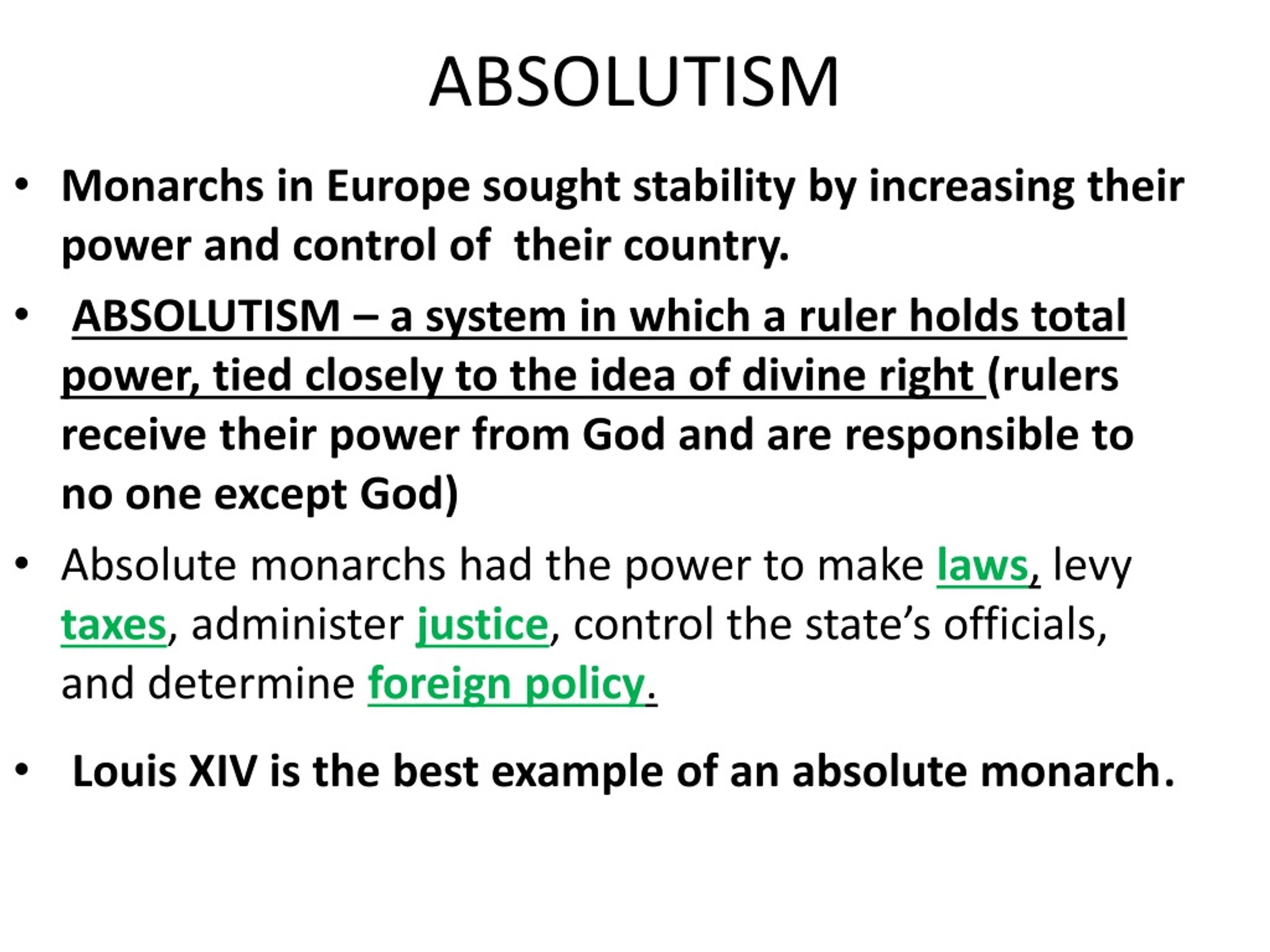 Ppt Chapter 7 Section 3 Absolutism In Central And Eastern Europe