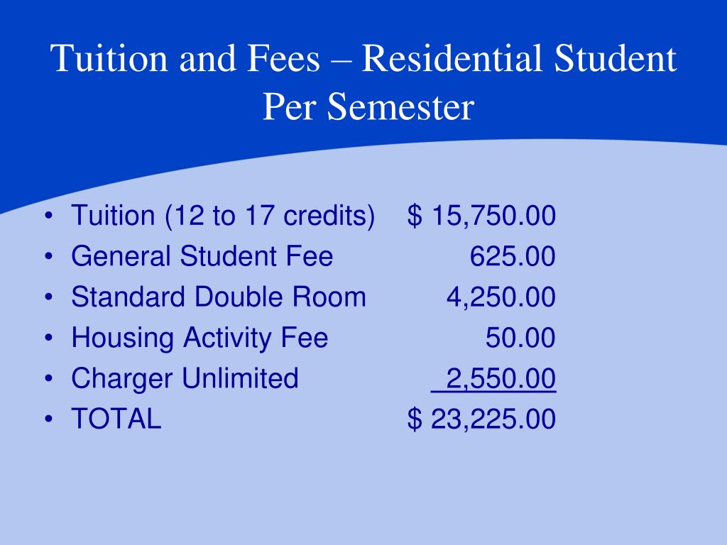 Ppt Tuition Billing And Financing Your Education At The University Of