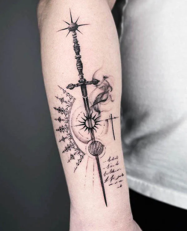 Sword Tattoos: Uncover The Powerful Symbolism And Its Personal Significance