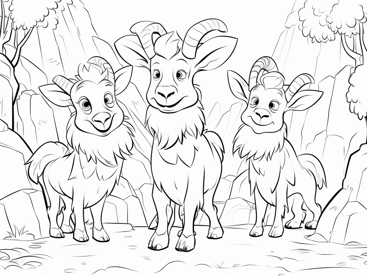 The Three Billy Goats Gruff Ebook Rourke