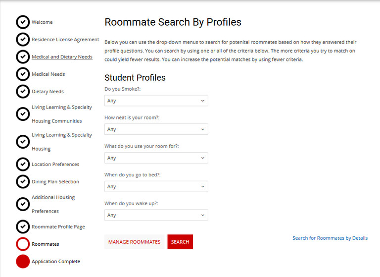 Transfer Student Housing Application Walkthrough Boston University