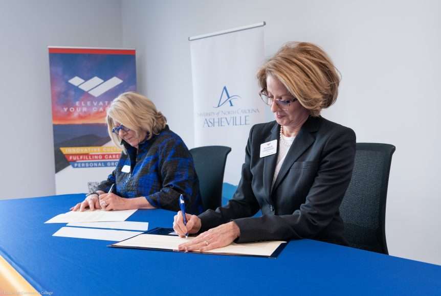 Unc Asheville And Blue Ridge Community College Renew Direct Admission