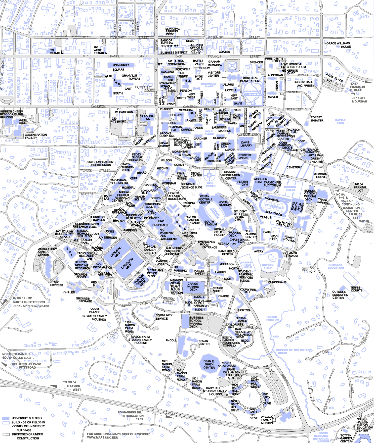 Unc Ch Parking