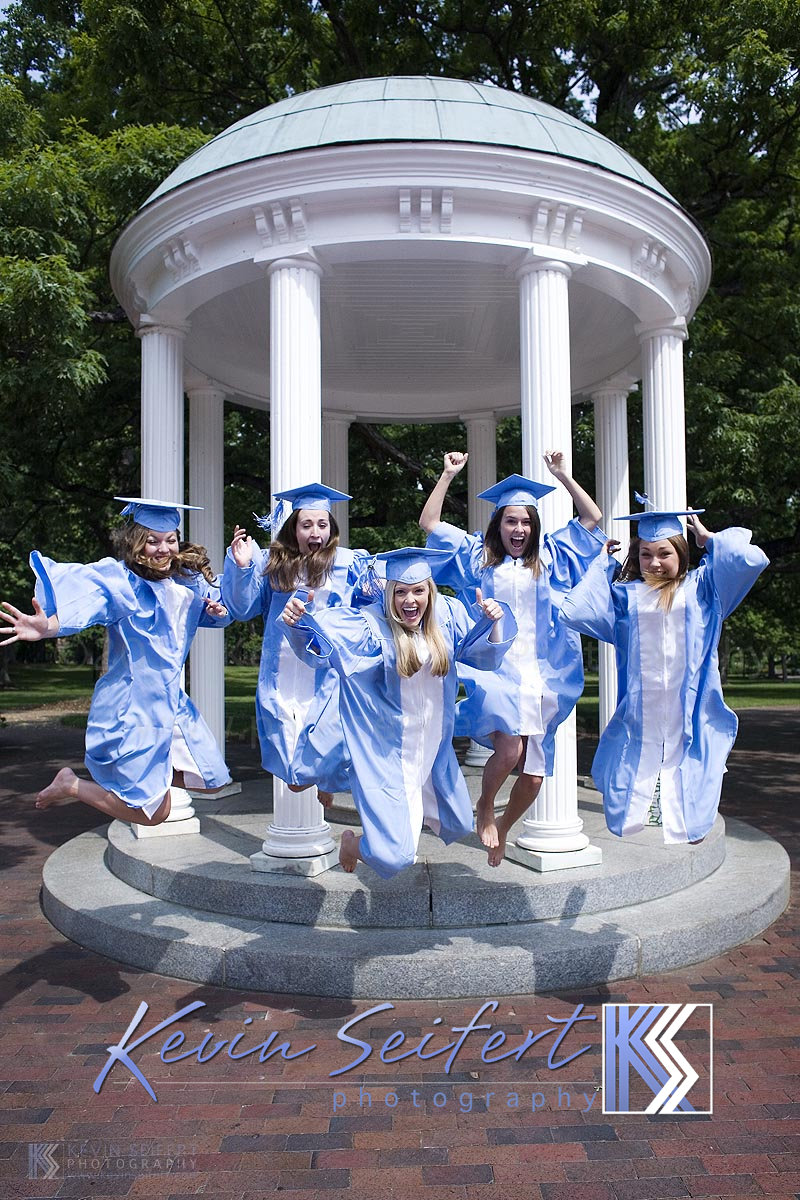 Unc Chapel Hill Graduation Photography Rah Rah Carolina Graduation