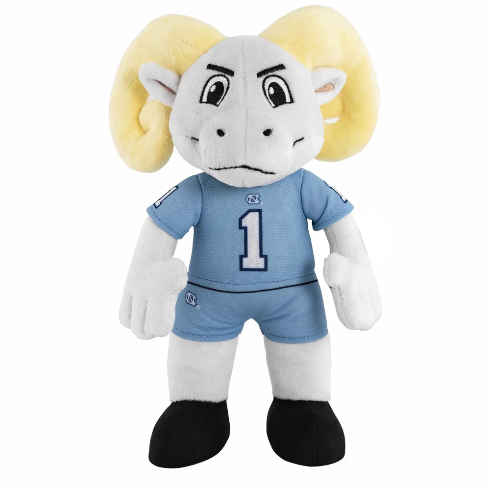 Unc Rameses Stuffed Animal Plush Mascot In Acc Football Uniform