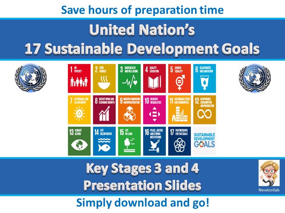 United Nation S 17 Sustainable Development Goals Presentation Slides