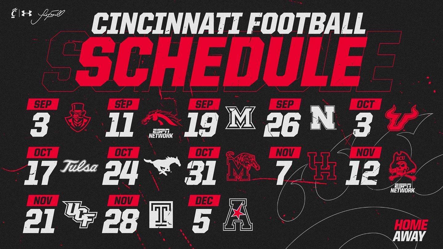 University Of Cincinnati Schedule