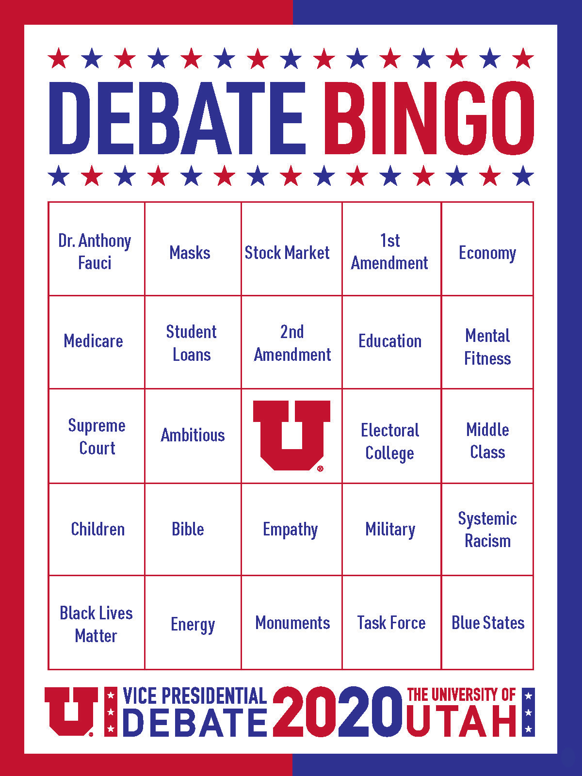 Vp Debate Bingo: A Fun Way To Engage & Win