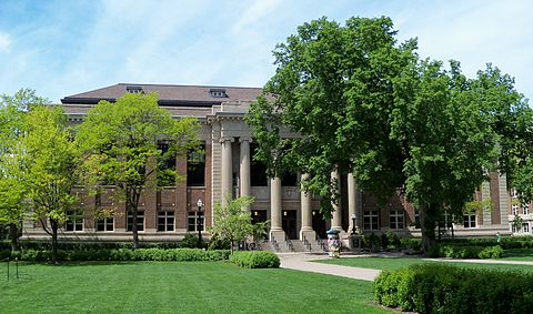 W L Hall Company University Of Minnesota Walter Library Glass