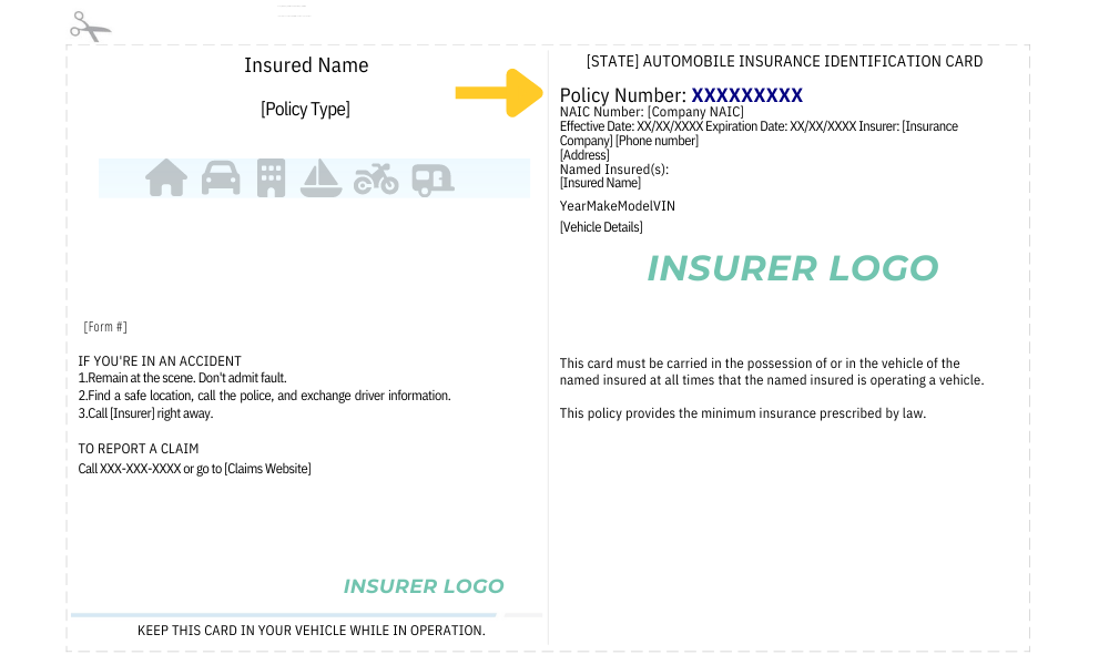 What Is The Policy Number Of An Insurance Card