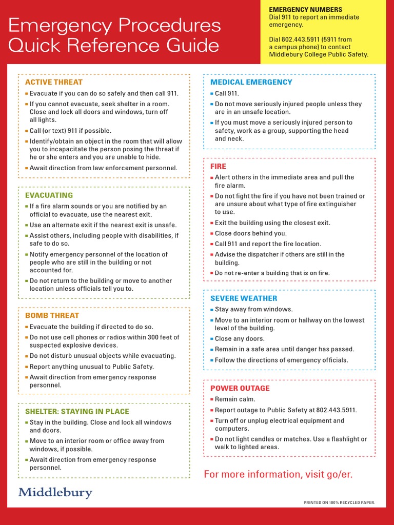 What's The First Step In Your Emergency Action Plan? A Quick Guide