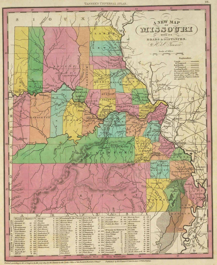 When Was The Missouri County Map Created? A Historical Journey