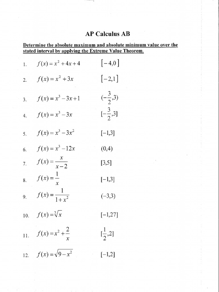 Why Use The Extreme Value Theorem? A Practical Guide