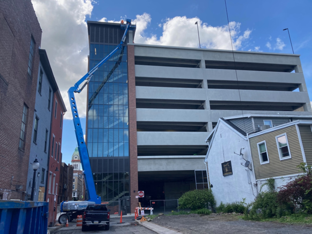 Will Fourth St Parking Deck Wrap Up By Friday If Not General