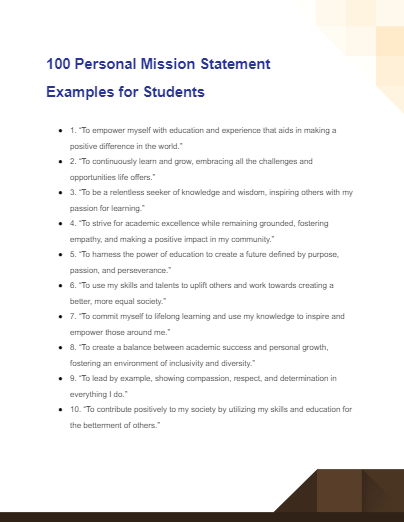 Write Your Personal Statement Strategies Examples